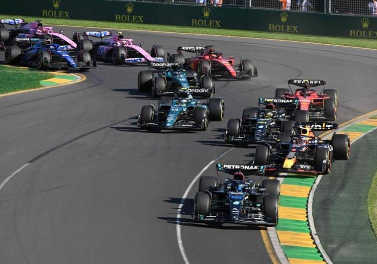 En F1 Verstapen Incontenible