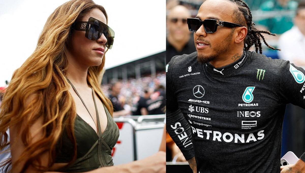 Lewis Hamilton y Shakira